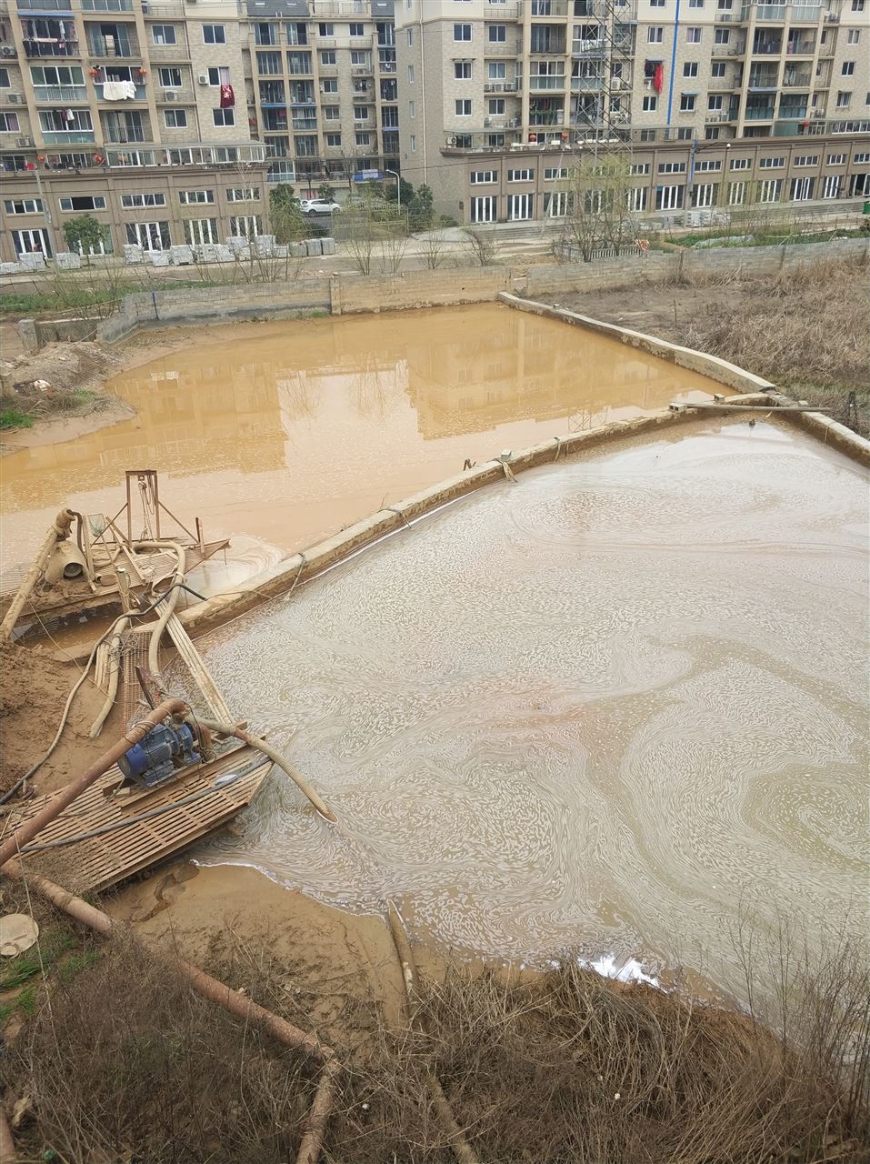 桐柏沉淀池淤泥清理-厂区废水池淤泥清淤